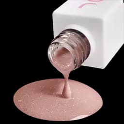 Рідкий гель для укріплення та моделювання Joia vegan PolyLiquid gel Mocha Magic 8 мл - мініатюра 2