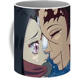Кухоль GeekLand Demon Slayer Kimetsu no Yaiba Клинок, що розсікає демонів Незуко та Танджиро KY.02.16 330 мл білий - мініатюра 3