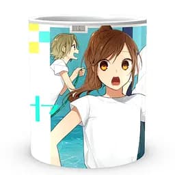 Кухоль GeekLand Horimiya Хорімія Хорі Міямура Юкі Тору H 02.08 330 мл білий - мініатюра 2