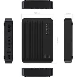 ДБЖ Marsriva DC UPS для роутерів KP5 Max 4xDC+USB+USB-C+PoE OUT, 5V/9V/12V/24V 18W 20000mAh LiFePO4 - мініатюра 4