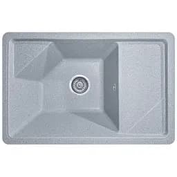Мийка кухонна Valetti 64N гранітна 720х460 мм сіра