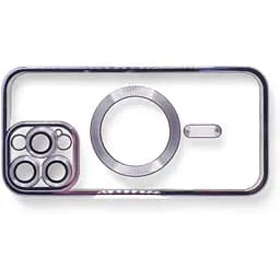 Чохол-накладка BeCover TPU Chrome Case (MagSafe) для Apple iPhone 16 Pro Purple (712084) - мініатюра 4