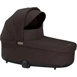 Коляска Cybex Balios S Lux TPE Chocolate Brown з бампером + Люлька Cybex S Chocolate Brown  - мініатюра 3