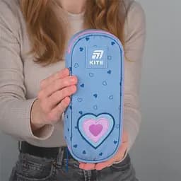Пенал Kite Lovely блакитний (K25-599-11) - мініатюра 8