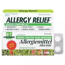 Засіб від алергії Boericke&Tafel Allergy Relief Allergiemittel AllerAide 40 таблеток