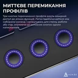Контролер для стримінгу Ajazz AKP03E USB Black (AKP03E-B) - мініатюра 11