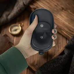 Жіноча монетниця Tony Perotti з натуральної шкіри Cortina 5070 nero (90181) Чорна - мініатюра 8