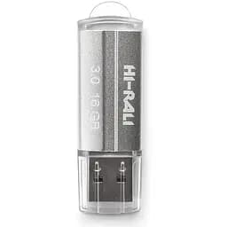Флеш накопичувач USB 16Gb Hi-Rali Corsair сріблястий USB 3.0 (HI-16GB3CORSL)