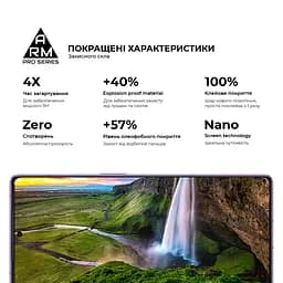 Захисне скло на Infinix Note 50 4G/Note 50 Pro 4G/Note 50 Pro Plus 5G з олеофобним покриттям, Pro, повне проклеювання, антистатичний і пиловідштовхуючий шар, 9H, самоклеючеся, 2.5D, на весь екран, антистатичний клей, ArmorStandart (ARM84722) - мініатюра 5