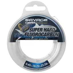 Флюорокарбон Savage Gear Super Hard 50 м 0.45 мм 10.70 кг Clear
