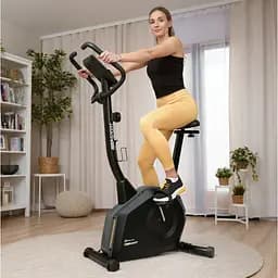 Велотренажер Hop-Sport HS-4000H Grant чорно-золотистий - мініатюра 2