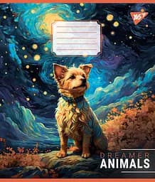 Набір зошитів Yes Dreamer animals А5 в лінійку 48 аркушів 10 шт. (767124) - мініатюра 4