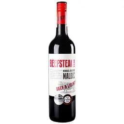 Вино Beefsteak Club Beef&Liberty Malbec червоне сухе 13.5% 2.25 л (3 шт. х 0.75 л) - мініатюра 2