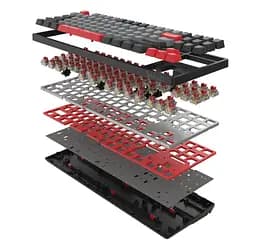 Клавиатура игровая механическая A4Tech S-87 Bloody Black, BLMS Red Plus Switch, Eng/Rus/Укр - мініатюра 9