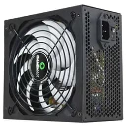 Блок питания 450 Вт, GameMax GP-450, Black, 80+ Bronze, Active PFC, 12 см, 2xMolex/4xSATA/1x6+2-pin/1x4+4-pin/1x20+4-pin, защита OVP/UVP/SIP/OCP/OLP