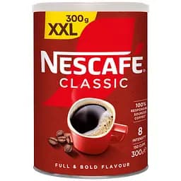 Кава Nescafe Classic розчинна 100% гранульована 300 г з/б