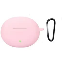 Чехол-накладка DK для Oppo Enco Air 4 | Silicone Candy Friendly с карабином (017987) (pink)