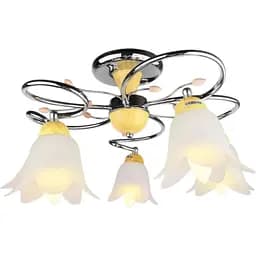 Люстра стельова Brille флористика для кухні E14 40W YL (LK-418C/5)