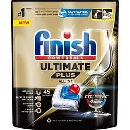 Капсули для посудомийних машин Finish Ultimate Plus All in 1 45 шт.