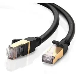 Патч-корд 5м, F/FTP cat 7 RJ-45 black Ugreen (U_11271)