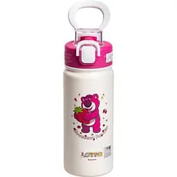 Термос для дівчинки Yiwu Disney HP-14-3P з кришкою на защіпці 500 мл, рожевий