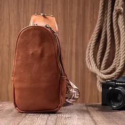 Сумка Vintage через плече з екошкіри 13х23х7 см sum0026984 - мініатюра 9