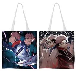 Шопер эко-сумка Магическая битва Jujutsu Kaisen 33 х 37 см двухсторонний