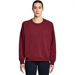 Кофта Saucony Recovery Crew Bordeaux Red S (1097-800467-SUA3S)