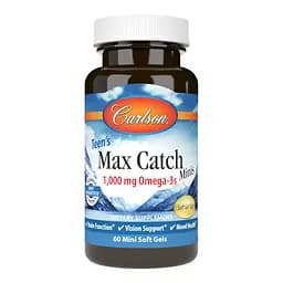 Жирні кислоти Carlson Labs Teen's Max Catch Minis 60 капсул