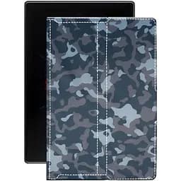 Чехол StatusCASE из экокожи для планшета Pixus Hammer Хаки-синий