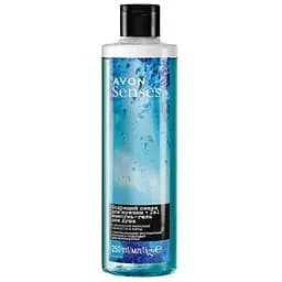 Шампунь-гель для душу для чоловіків Збадьорюючий океан Avon 250 мл