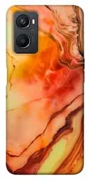 Чохол Demsky Червоний корал мармур для Oppo A96