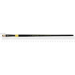 Кисть Kolos синтетика овальная Yellow stripe 1017 №10 длинная ручка