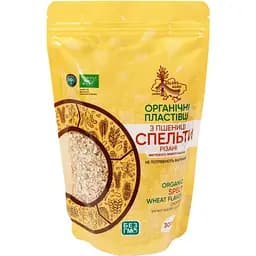 Хлопья из спельты резаные Galeks-Agro мгновенного приготовления органические 300 г