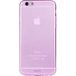 Чохол-накладка Remax Ultra Thin Silicon 0.2 mm iPhone 6/6S Pink