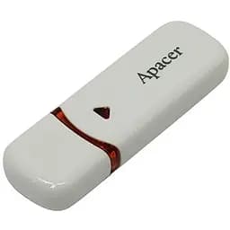 Флеш-накопитель Apacer AH333 32 GB USB 2.0 белый (AP32GAH333W-1)