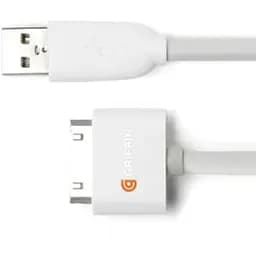 Кабель Griffin usb Apple 30 pin для iPhone 4 белый
