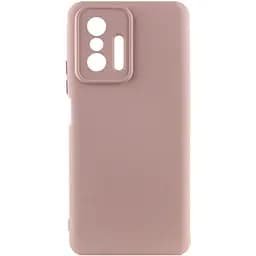 Чохол Silicone Cover Lakshmi Full Camera A для Xiaomi 11T / 11T Pro Рожевий / Pink Sand