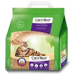 Наповнювач туалета для котів Cat's Best ‎Smart Pellets 5 л / 2.5 кг деревинний - мініатюра 2