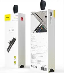 Адаптер Baseus Type-C input to 3.5 мм+Type-C L41 - мініатюра 2