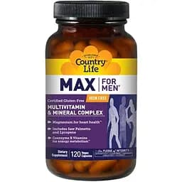 Вітаміни та мінерали Country Life Max for Men 120 капсул