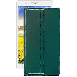 Чохол StatusCASE з екошкіри для планшету Impression ImPad 6414 Тм. Бірюзовий