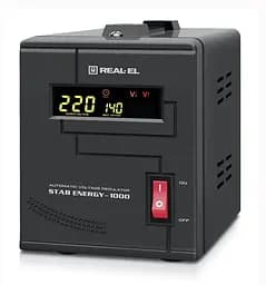Стабілізатор REAL-EL Stab Energy-1000 Black (EL122400012) - мініатюра 3