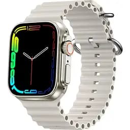 Смарт-годинник Skmei S234 силіконовий ремінець White (16699-hbr)