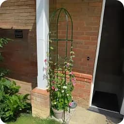 Садова пергола Krumad Terrace KMDW17 190×40×40 см (металева арка для витких рослин) - мініатюра 4