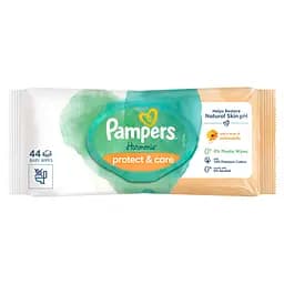 Дитячі вологі серветки Pampers Harmonie Calendula 44 шт. - мініатюра 2