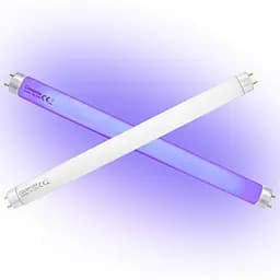 COOSPIDER 2-Pack T8 F10 U/V BL 10W Змінна лампочка CFL Люмінесцентна пряма трубка 13 дюймів - мініатюра 2