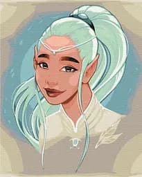 Картина за номерами на підрамнику Brushme Блу-Арт