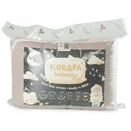 Ковдра Ideia Woolly зимова, 210х175 см, молочний з бежевим (8-34175) - мініатюра 12