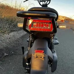 Електроскутер Двомісний Crosser CR4 (1200W, 72V/24Ah) Зелений - мініатюра 3